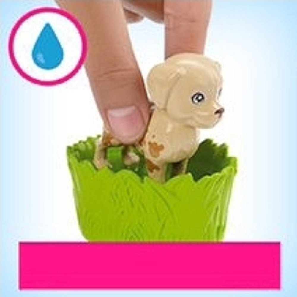 Barbie | Play 'N Wash Pets | Doll & Playset w/ 3 Color-Change Animals & 10 Accs - Picture 5 of 6